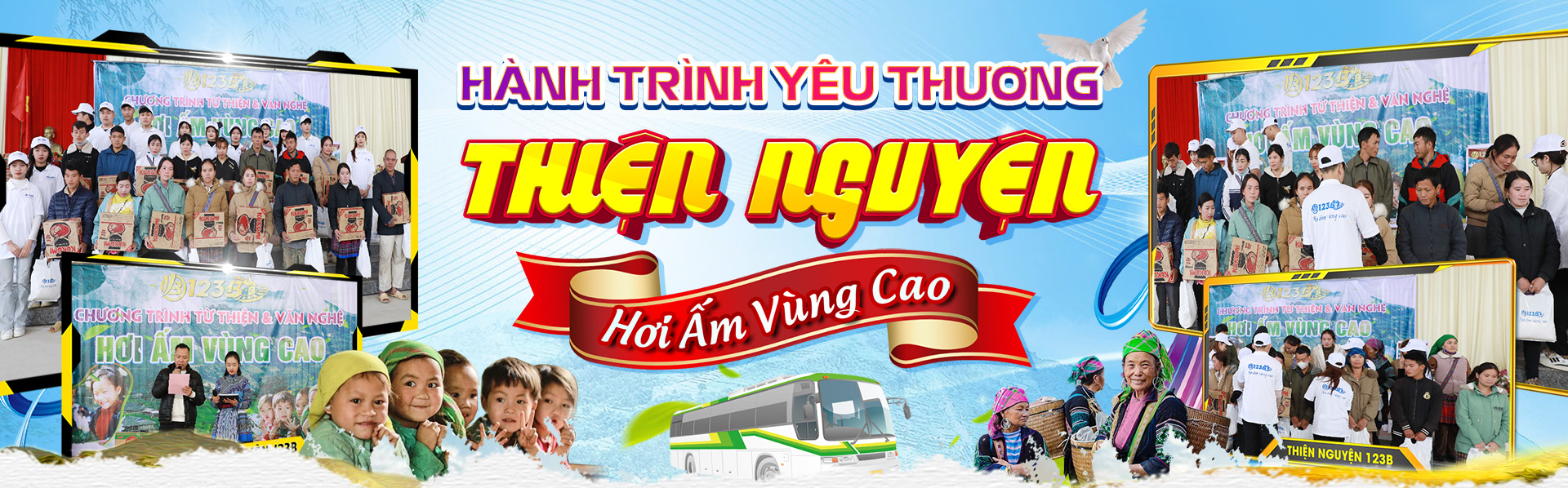 Hành trình yêu thương thiện nguyện hơi ấm vùng cao của đội ngũ 123B Credit