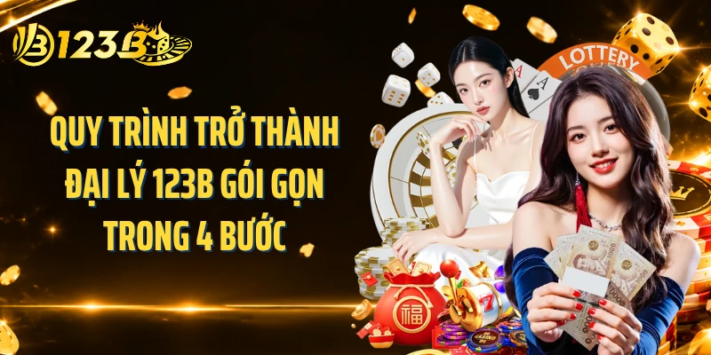 Quy trình trở thành đại lý 123B gói gọn trong 4 bước